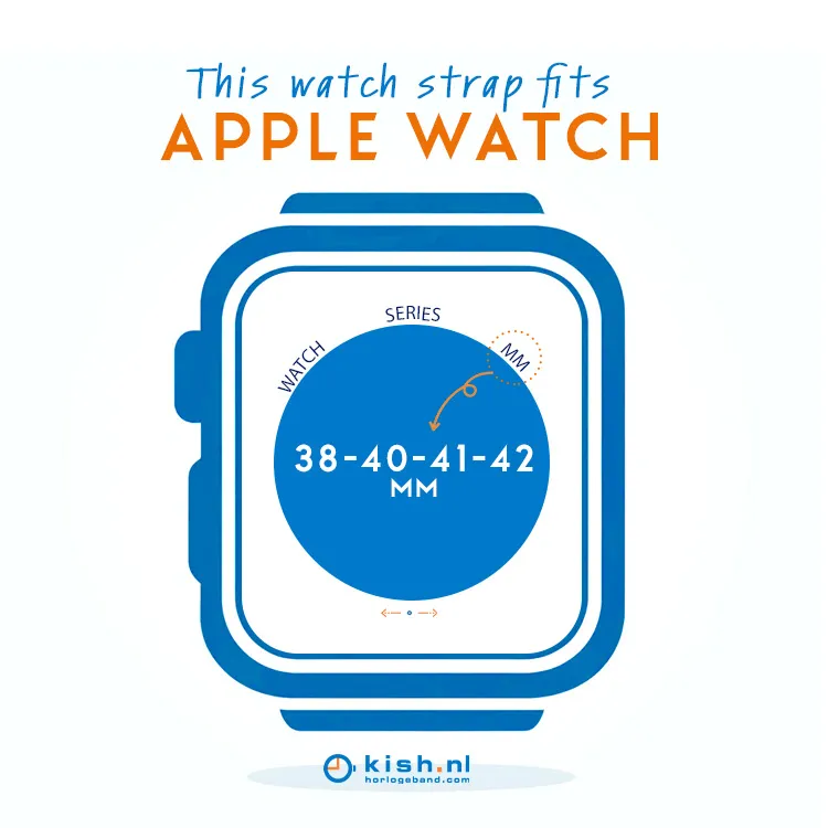 STURDY DURABLE HORLOGEBAND APPLE WATCH 41MM  GROEN