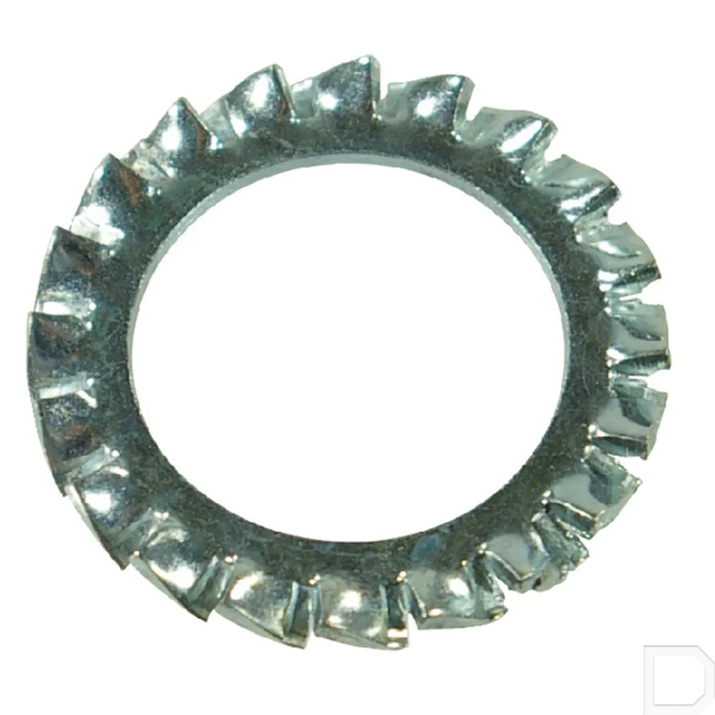 Tandveerring M16 verzinkt