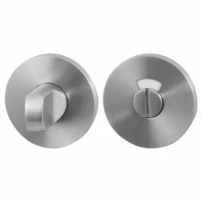 Ten hulscher Toiletgarnituur - 53x6mm - stift 8mm - RVS Geborsteld