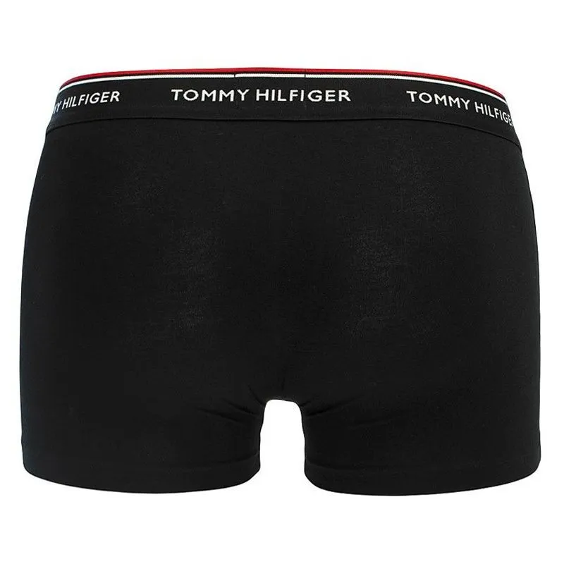 TOMMY HILFIGER 3PACK BOXER TRUNKS ZWART  