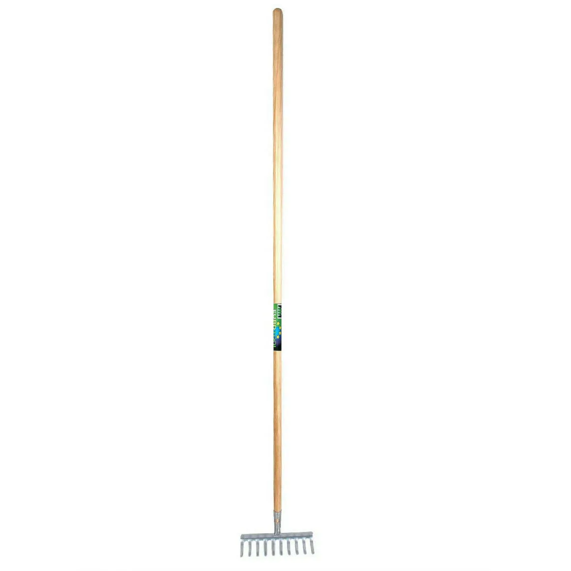 Tuinhark 10 tanden met steel 160cm