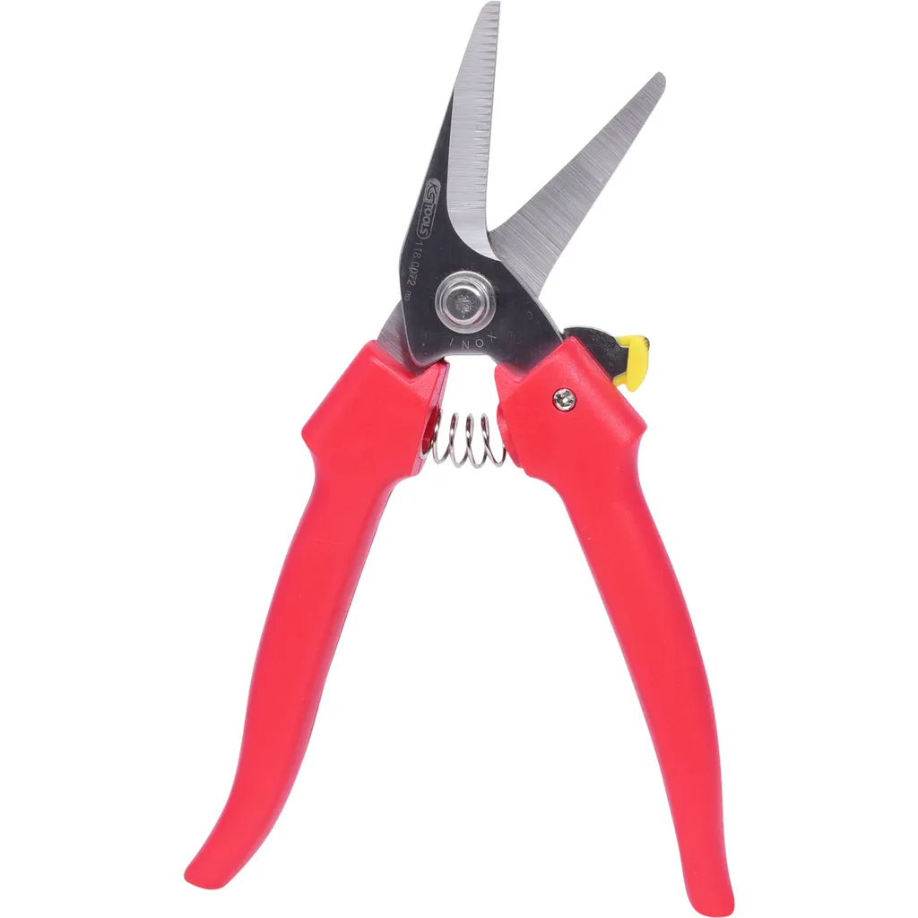 Universele werkplaatsschaar, gebogen, 185 mm