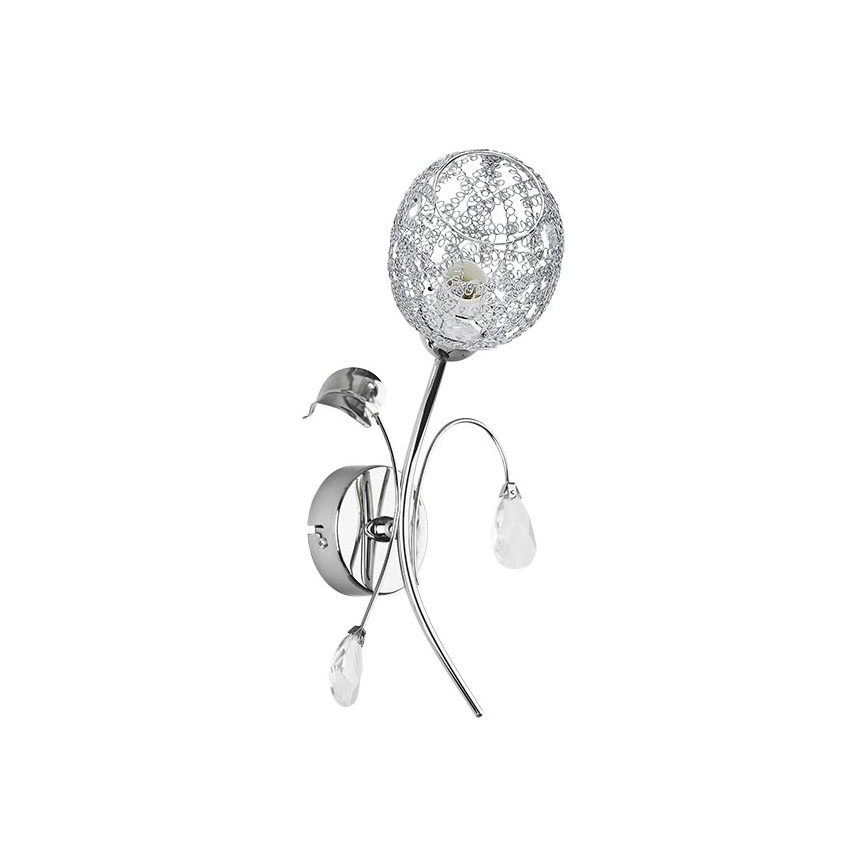 Wandlamp ORLEAN 1xE14/10W/230V chroom