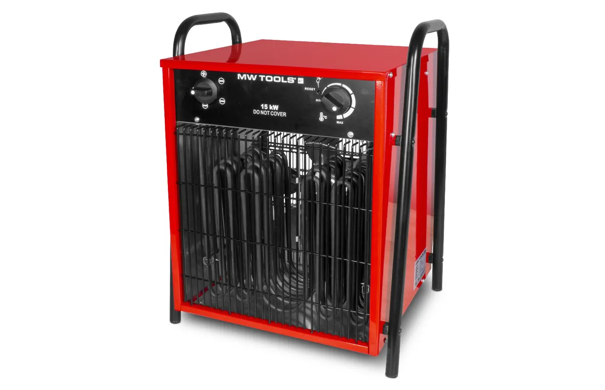 Warmeluchtblazer elektrisch 15kW 3x400V MW Tools