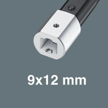 WERA 7775 INSTEEKRINGSLEUTELS OPEN 18X49MM  078656