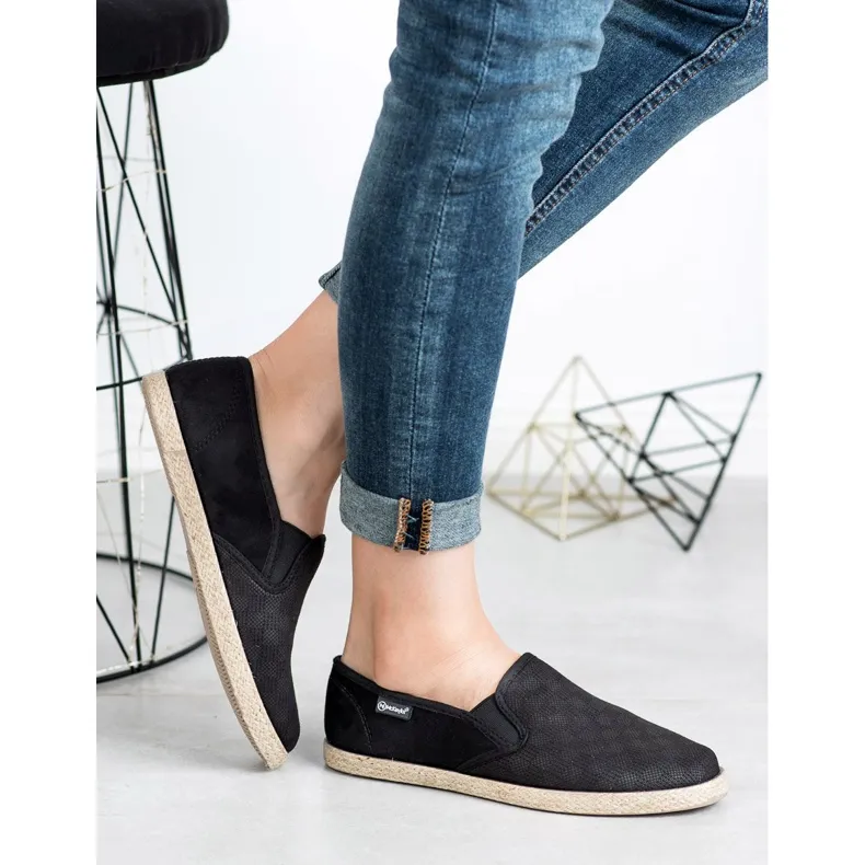 Zwarte MCKEYLOR Slipons